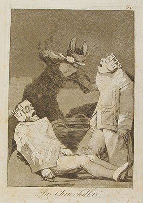 los chinchilla, de Goya
