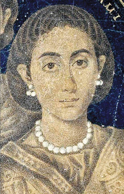 Posible retrato de Galla Placidia, coetánea de Egeria